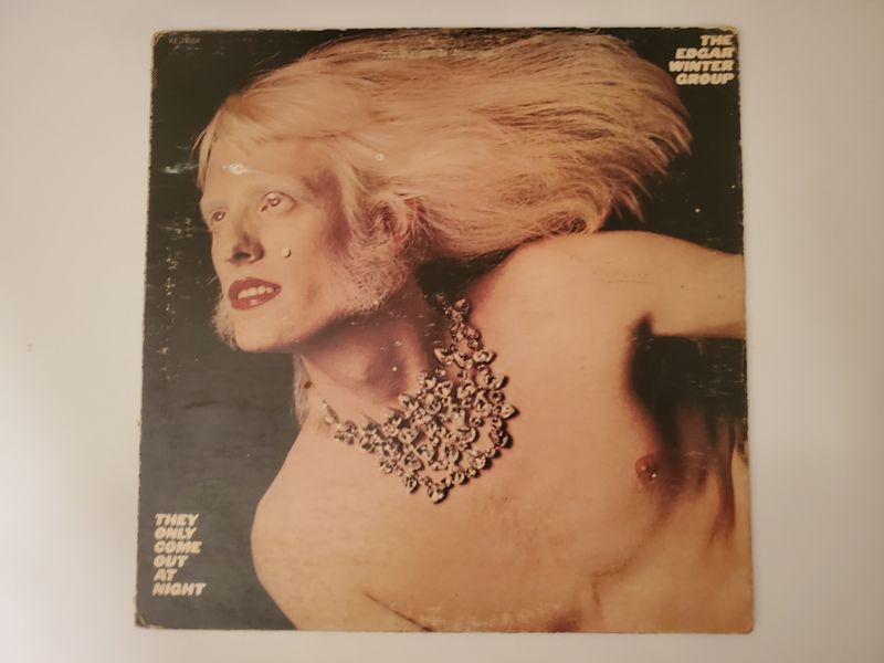 The Edgar Winter Group They Only Come Out at Night vinyl record